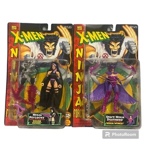 X-Men Ninja Force Series - SPACE NINJA DEATHBIRD AND NINJA PSYLOCKE, New in Box - Picture 1 of 6