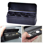 Car SUV MPV  Inner Plastic Coin Holder Change Storage Box Case Container Black