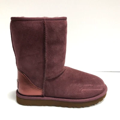 Bota UGG Mujer Clásica Corta II Metálica Talla 7M Foto 1 de 4