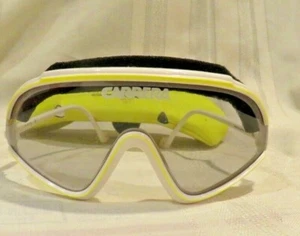 Vintage Carrera - 5419-White Yellow stripes Frame Lens Sunglasses  Austria Cycle - Bild 1 von 16