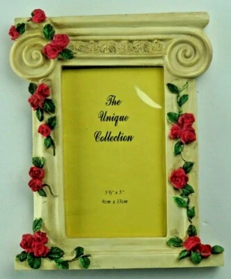 Columna "La Colección Única", Marco de Fotos Rosas Escaladas, Mesa, 3.5x5" Foto 1 de 3