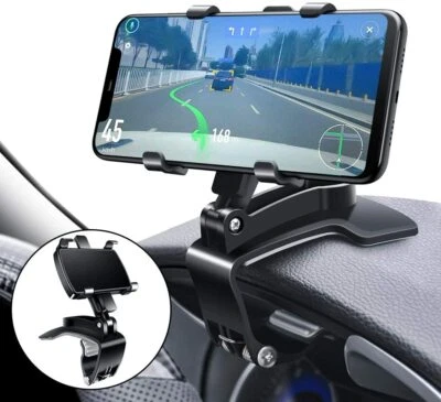 Universal 360° Car Phone Mount Holder For Cell Phone Samsung Galaxy iPhone - Image 1 of 4