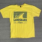 2020 Landshark Beer Brewery Canada T-shirt jaune homme L chemise Waterloo Ontario