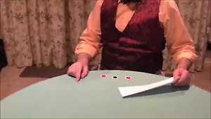 Poker Chips Magic Chip Keeps Returning One Black Two Red Chips Learn Magic Trick - Picture 1 of 8