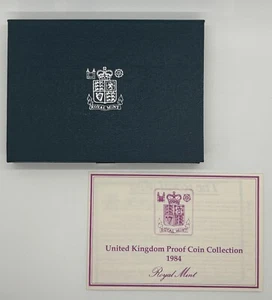 1984 United Kingdom Proof Coin Collection in OGP with COA - Picture 1 of 5