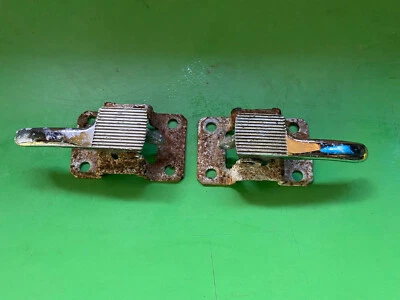 MK1 Volkswagen Rabbit Jetta Caddy Jetta Interior Door Handles Black 1977-84 - Image 1 of 3