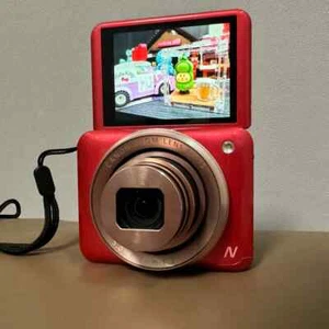Canon PowerShot N2 12.1MP 8x Optical Zoom Digital Camera w/Wi-Fi and NFC - PINK - Picture 1 of 5