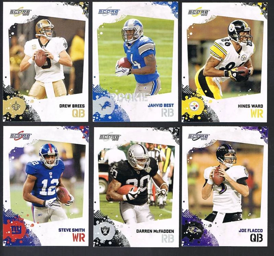 2010 Score Glossy Parallel DARREN McFADDEN #208 Raiders - Image 1 of 1