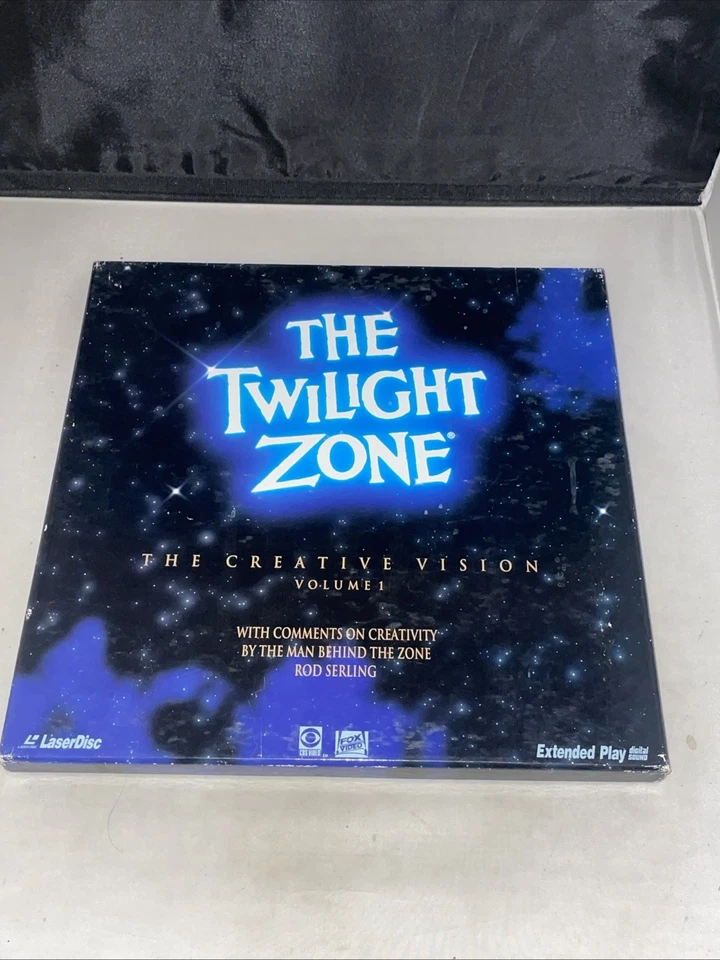 The Twilight Zone The Creative Vision Volume 1 Box Set of 4 Laserdisc Format - Image 1 of 1