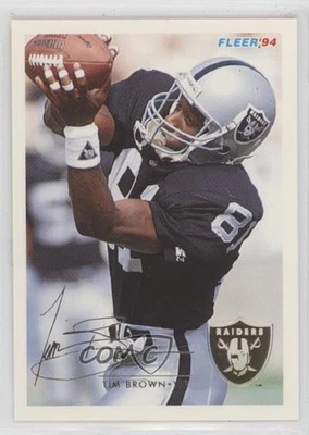 1994 Fleer Tim Brown #232 HOF - Image 1 of 2