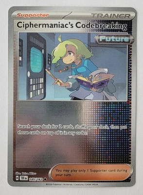 Ciphermaniac's Codebreaking 145/162 Sv05: Temporal Forces Reverse Holo NM - Image 1 of 2