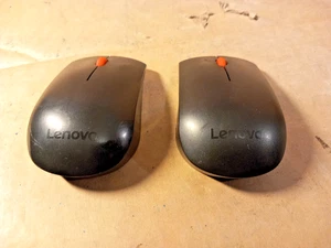 2x Lenovo Professional Wireless Laser Mouse MORF Laptop Mouse 1 Receivers ONLY  - Picture 1 of 10