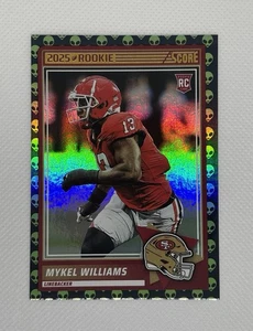 2025 Panini Score Extraterrestrial Mykel Williams #28 SSP - Bild 1 von 2