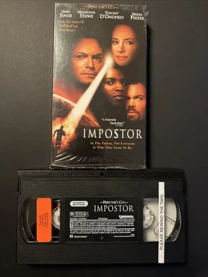 Imposter (2001) VHS - Director’s Cut - Gary Sinise, Madeleine Stowe - Scifi - Image 1 of 2