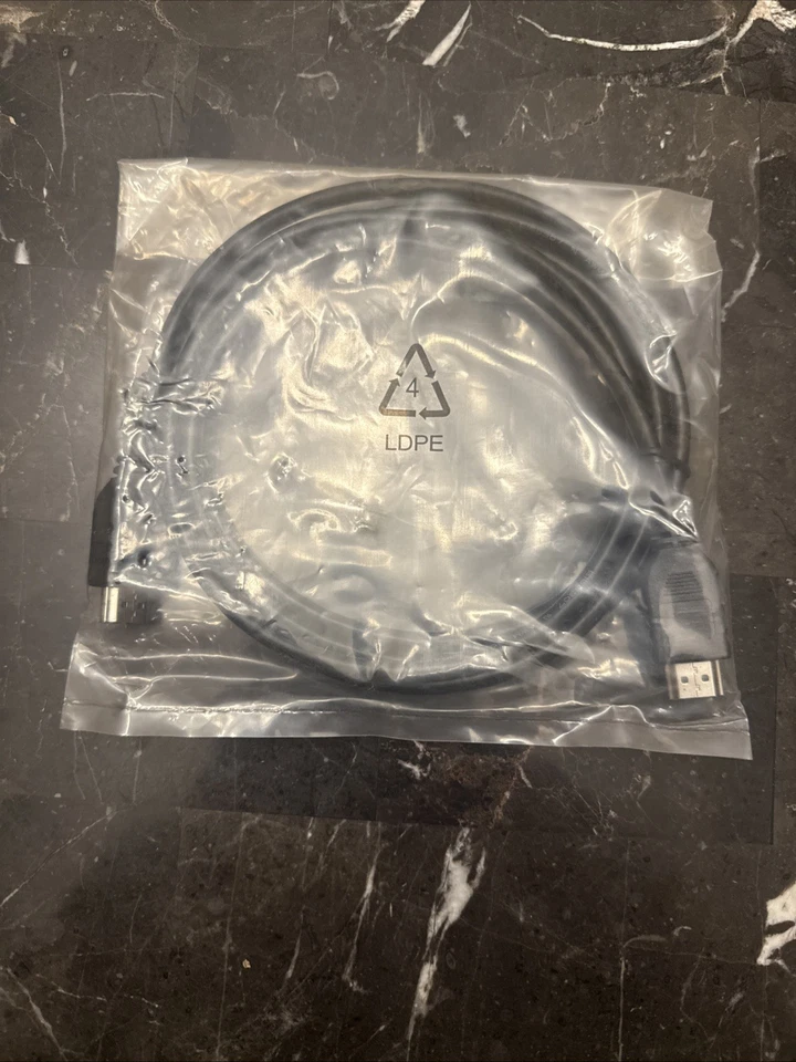 HDMI CABLE 6 FT BLACK BRAND NEW - Image 1 of 4