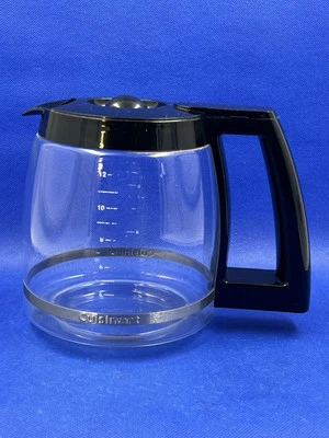 Centro de Café Cuisinart Modelo SS-15 Repuesto 12 Tazas Jarra de Vidrio y Tapa Negro Foto 1 de 4