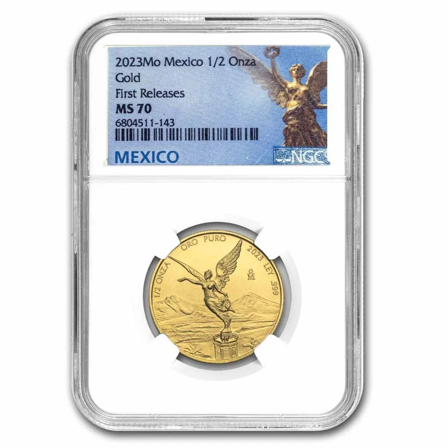2023 Mexico 1/2 oz Gold Libertad MS-70 NGC (First Release) - Image 1 of 3