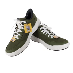 Skechers Men's Size UK 11 Cyrus Raiden Olive Khaki Slip-Ins Hands Free Trainers - Picture 1 of 14