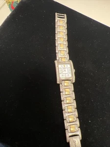 Orologio Brighton Torino Cristalli Trasparenti Argento 7” - Foto 1 di 13