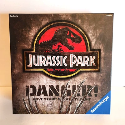 Jurassic Park Danger Ravensburger 2018 Adventure Strategy Board Game - Complete - Image 1 of 4