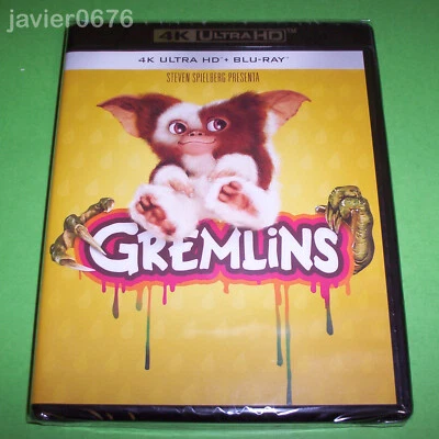 GREMLINS 4K ULTRA HD + BLU-RAY NUEVO Y PRECINTADO - Imagen 1 de 2