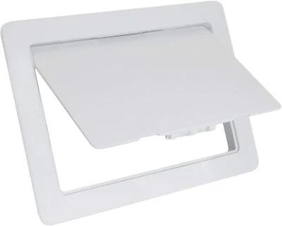 SUPPLY GIANT Access Plastic Panel for Drywall Ceiling 6x9 In Reinforced Plumbing Hanged Door