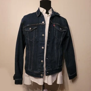 Levis Men Jeans Jacket Size L Blue Stretch Cotton NWT - Picture 1 of 17