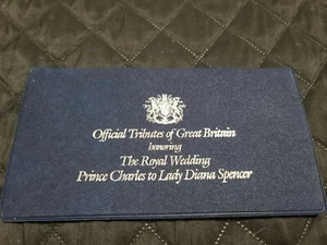 First Day Cover Wedding of HRH The Prince of Wales & Lady Diana Spencer Medal - Picture 1 of 5