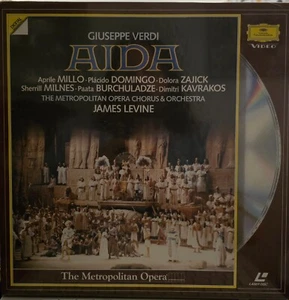 Verdi: Aida: Metropolitan Opera: Domingo/Levine (1989) [072 516-1]  - Laserdisc - Bild 1 von 1