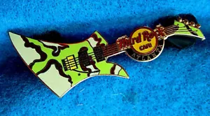 ATLANTA CAFE 2006 GUITAR SERIES CAMOUFLAGE EXPLORER Hard Rock Cafe PIN LE - Picture 1 of 1