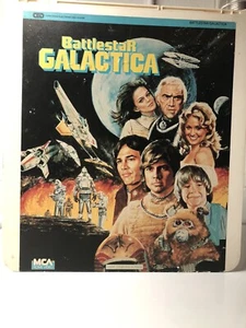 1983 Battlestar Galactica  CED VideoDisc HTF Rare.  (NOT A DVD) - Bild 1 von 2