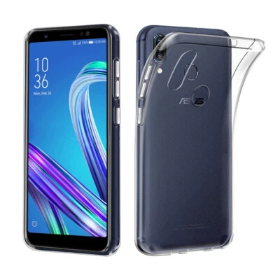 Custodia AIR back cover trasparente flessibile per Asus ZenFone Max M1 ZB555KL - Immagine 1 di 4