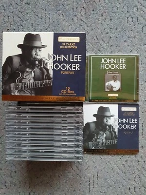 JOHN LEE HOOKER - Portrait  10er-CD BOX SET 10 CD`s   - Bild 1 von 2
