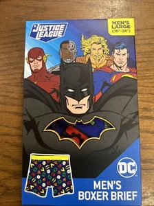 NUEVO CON ETIQUETAS CALZONCILLOS BOXER DC PARA HOMBRE (GRANDES) DE LA LIGA DE LA JUSTICIA RENDIMIENTO - Imagen 1 de 5