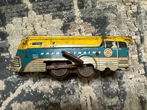 Motore locomotiva a carica in latta treno Hafner vintage anni 50 115041 - Foto 1 di 5