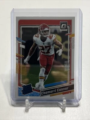 2023 Donruss Optic Chamarri Conner Rated Rookie Card Kansas City Chiefs Football - Image 1 of 2