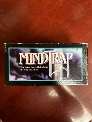 Mindtrap 1996 Over 500 Classic Puzzles - Vintage Game By Pressman - Image 1 of 4
