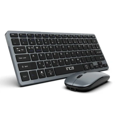inca IBK-572BT Smart Wireless Rechargeable Bluetooth WiFi 72 Keys Keyboard and M - Image 1 of 4