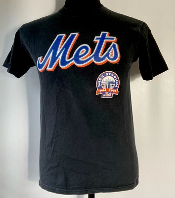 Camiseta de béisbol negra grande Majestic Johan Santana 2006 New York Mets Foto 1 de 4