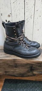 Awesome Nicks Handmade Boots With Custom vibram Soles. 12E men's Nick's boots. - Picture 1 of 1