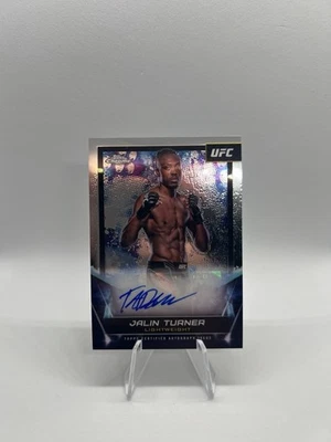 2024 Topps Chrome UFC Jalin Turner #FNA-JTU UFC Signatures Card - Image 1 of 2