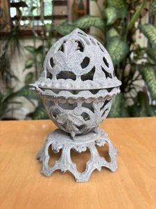 Metallschnur Garn Halter Metall Vintage 8" TOP - Bild 1 von 3