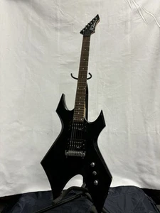 BC Rich Warlock Electric Guitar, with Soft Case. Black. 22300200 - Picture 1 of 21