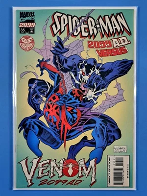 Spider-Man 2099 #35 Marvel (1995) 1st App Venom 2099 Variant High Grade NM+🕷🔥 - Image 1 of 4