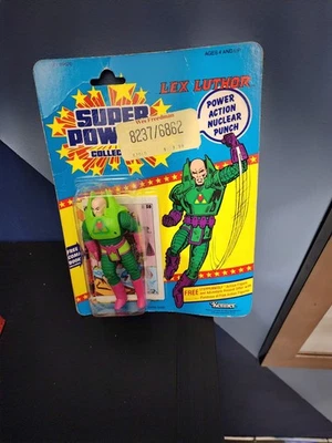 🟢🟣1984 Kenner Super Powers Lex Luthor MOC MIB DC🟣🟢 - Image 1 of 4