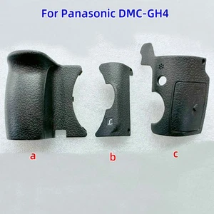Carcasa de cámara empuñadura lateral ranura para tarjeta de memoria cubierta de goma para Panasonic DMC-GH4 - Imagen 1 de 7