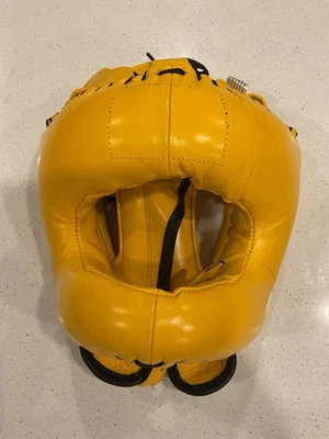 Cleto Reyes Profesional Boxeo Sparring Tradición Diseño Tocado Raro Amarillo!! Foto 1 de 4
