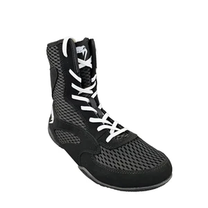 Venum Contender Mens High Top Boxing Shoe Size US 9 Black / White Venum-04958 - Picture 1 of 14