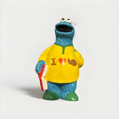 Figura Monstruo Galleta Applause Muppets De Colección 2.75" H I Love ❤️ Cookies🍪 Sesame St Foto 1 de 4
