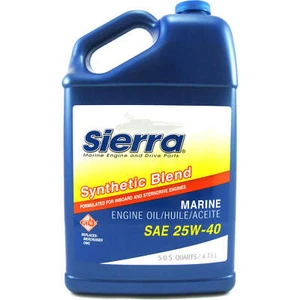 Aceite de motor marino Sierra 18-19440-4 25W-40 5 cuartos - Imagen 1 de 1